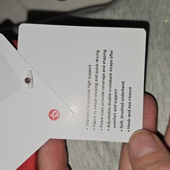 Lululemon Energy High Support Bra!!! Sz 38D, DTRE!! Nwts!! Very Supportive!! - Picture 13 of 13